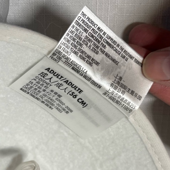 Disney Mickey & Minnie Mouse Wedding Groom & Bride Ears, Hats. Disneyland - Picture 9 of 15